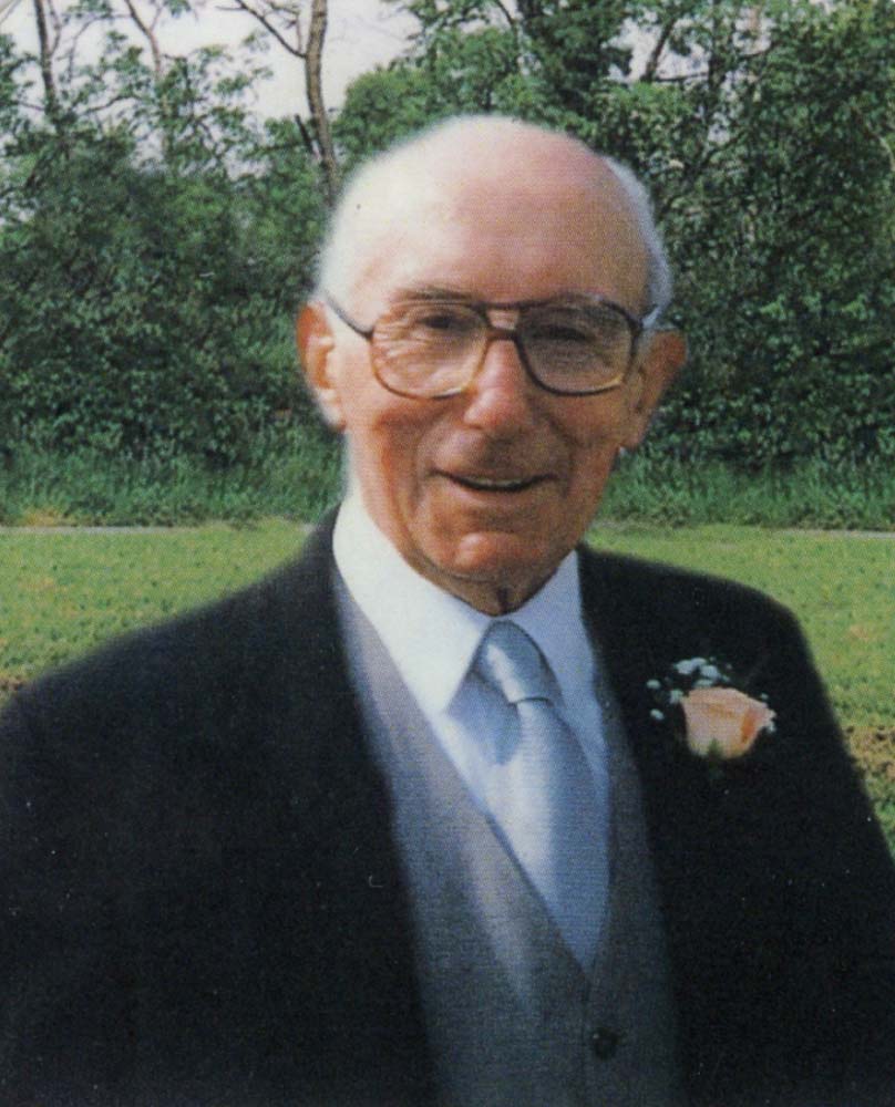 The Late Tom Twohill a founding member of the club who passed away in 2002